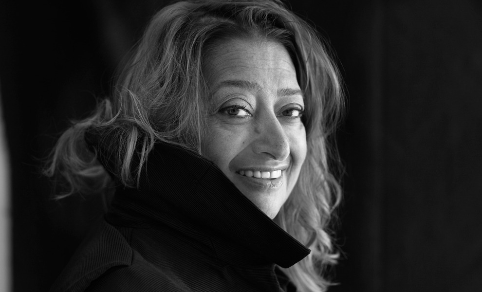 Zaha Hadid - fotografie, portrét